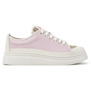 CAMPER Twins - Buty na co dzień dla Kobiety - Biały, Beżowy, Różowy, Skóra licowa