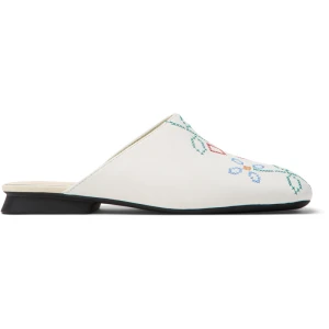 CAMPER Twins - Clogs dla Kobiety - Biały, rozmiar 35, Skóra licowa