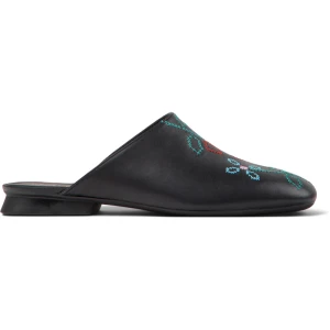 CAMPER Twins - Clogs dla Kobiety - Czarny, rozmiar 35, Skóra licowa