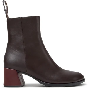 CAMPER Twins - Eleganckie buty dla Kobiety - Brązowy, Skóra licowa