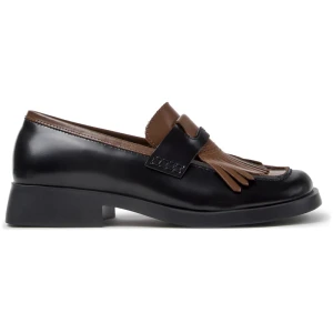 CAMPER Twins - Eleganckie buty dla Kobiety - Czarny, Brązowy, Skóra licowa