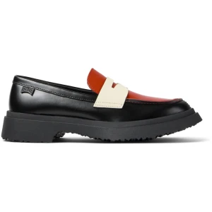 CAMPER Twins - Eleganckie buty dla Kobiety - Czarny,Czerwony,Biały, rozmiar 35, Skóra licowa