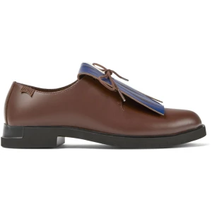 CAMPER Twins - Eleganckie buty dla Kobiety - Kasztanowy, Skóra licowa
