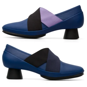 CAMPER Twins - Eleganckie buty dla Kobiety - Niebieski,Czarny,Fiolet, rozmiar 35, Skóra licowa