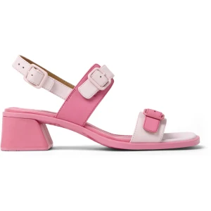 CAMPER Twins - Eleganckie buty dla Kobiety - Różowy, rozmiar 35, Skóra licowa