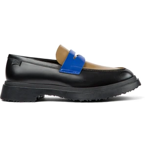 CAMPER Twins - Eleganckie buty dla Mężczyźni - Czarny,Brązowy,Niebieski, rozmiar 39, Skóra licowa