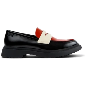CAMPER Twins - Eleganckie buty dla Mężczyźni - Czarny,Czerwony,Biały, rozmiar 39, Skóra licowa
