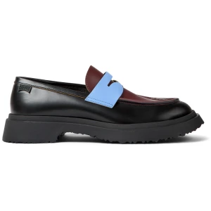 CAMPER Twins - Eleganckie buty dla Mężczyźni - Kasztanowy, Czarny, Niebieski, Skóra licowa