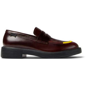 CAMPER Twins - Eleganckie buty dla Mężczyźni - Kasztanowy, rozmiar 39, Skóra licowa