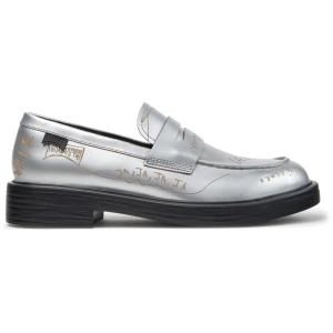 CAMPER Twins - Eleganckie buty dla Mężczyźni - Szary, Skóra licowa