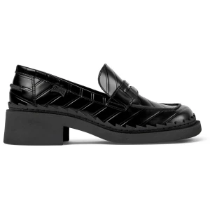 CAMPER Twins - Mokasyny dla Kobiety - Czarny, rozmiar 37, Skóra licowa