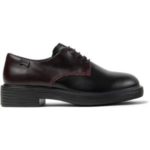 CAMPER Twins - Na płaskim obcasie dla Kobiety - Czarny,Kasztanowy,Szary, rozmiar 35, Skóra licowa