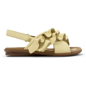 CAMPER Twins - Sandały dla Dla dziewczynek - Żółty, rozmiar 25, Skóra licowa