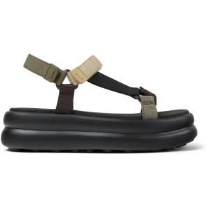 CAMPER Twins - Sandały dla Kobiety - Brązowy,Zielony,Beżowy, rozmiar 35, Tkanina