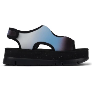 CAMPER Twins - Sandały dla Kobiety - Niebieski,Szary,Czarny, rozmiar 35, Tkanina