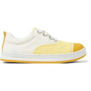 CAMPER Twins - Trampki dla Dla dziewczynek - Pomarańczowy, Żółty, Biały, Tkanina