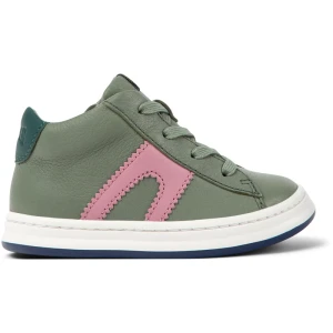 CAMPER Twins - Trampki dla Firstwalkers - Zielony, rozmiar 21, Skóra licowa