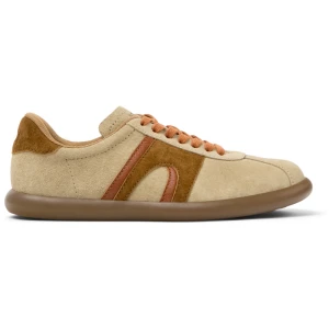 CAMPER Twins - Trampki dla Kobiety - Beżowy, rozmiar 35, Skóra licowa