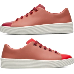 CAMPER Twins - Trampki dla Kobiety - Czerwony, rozmiar 35, Skóra licowa