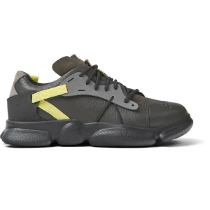 CAMPER Twins - Trampki dla Kobiety - Szary,Żółty, rozmiar 36, Skóra licowa