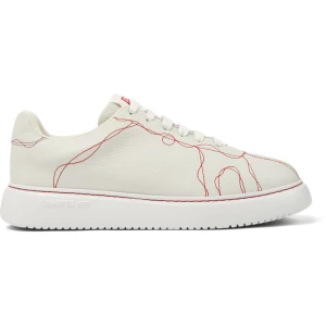 CAMPER Twins - Trampki dla Mężczyźni - Biały, rozmiar 43, Skóra licowa