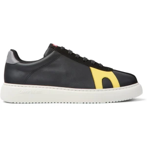 CAMPER Twins - Trampki dla Mężczyźni - Czarny, rozmiar 43, Skóra licowa