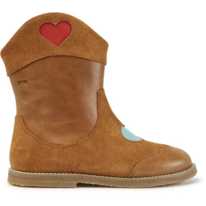 CAMPER Twins - Trzewiki dla Dla dziewczynek - Brązowy, rozmiar 25, Skóra licowa