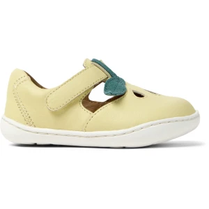 CAMPER Twins - Zapięcie na rzep dla Firstwalkers - Żółty, rozmiar 21, Skóra licowa