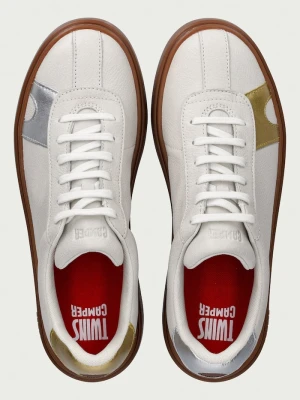Camper TWS sneakersy damskie skórzane beżowy