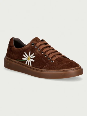 Camper TWS sneakersy damskie zamszowe brązowy