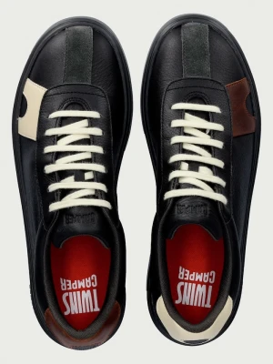 Camper TWS sneakersy męskie skórzane czarny