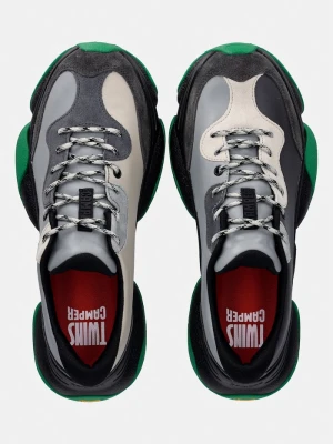 Camper TWS sneakersy męskie skórzane szary