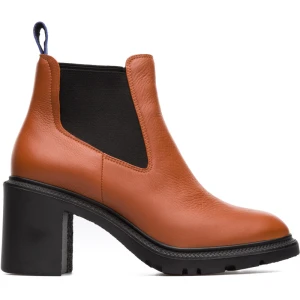 CAMPER Whitnee - Botki dla Kobiety - Brązowy, rozmiar 35, Skóra licowa