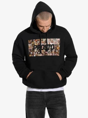 Cams bluza z kapturem czarna Prosto