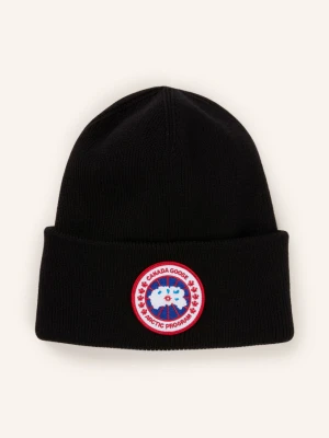 Canada Goose Czapka schwarz CZARNY