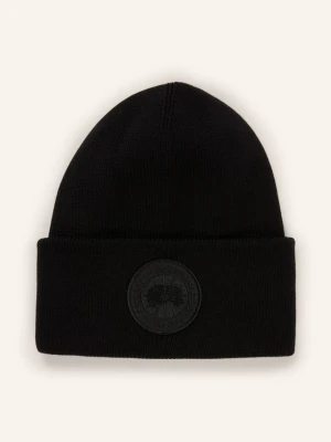 Canada Goose Czapka schwarz CZARNY