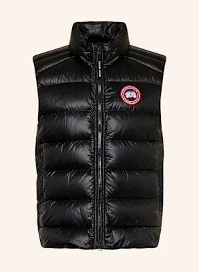 Canada Goose Kamizelka Puchowa Crofton schwarz