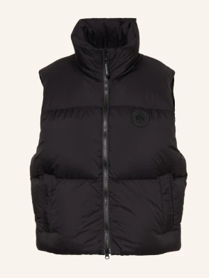 Canada Goose Kamizelka Puchowa Fallon schwarz CZARNY