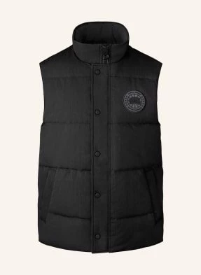 Canada Goose Kamizelka Puchowa Garson schwarz