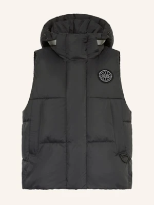 Canada Goose Kamizelka Puchowa Junction schwarz