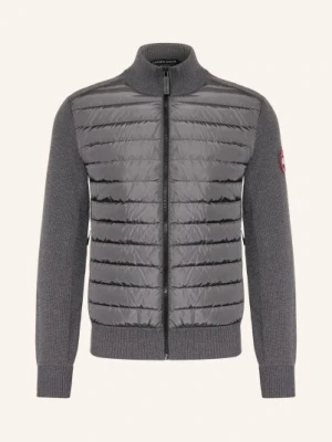 Canada Goose Kardigan Hybrdige Z Mieszanki Materiałów grau