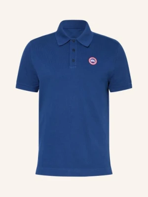 Canada Goose Koszulka Polo Z Piki Beckley blau