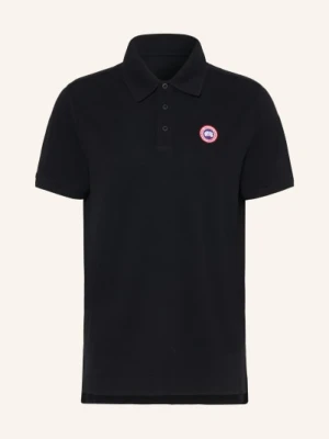 Canada Goose Koszulka Polo Z Piki Beckley schwarz