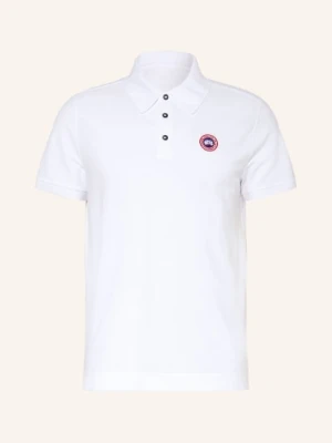 Canada Goose Koszulka Polo Z Piki Beckley weiss