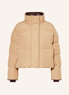 Canada Goose Krótka Kurtka Puchowa Grandview beige