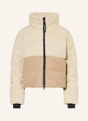 Canada Goose Kurtka Puchowa Elora Z Mieszanki Materiałów beige