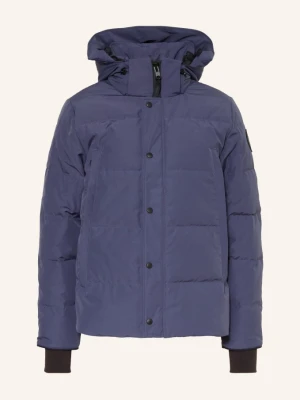 Canada Goose Kurtka Puchowa Wyndham blau NIEBIESKI