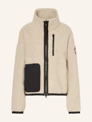 Canada Goose Kurtka Z Futra Teddy Simcoe beige