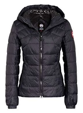 Canada Goose Lekka Kurtka Puchowa Abbott schwarz