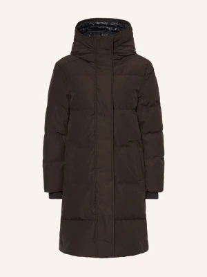 Canada Goose Płaszcz Puchowy Louise Parka braun CIEMNOBRĄZOWY